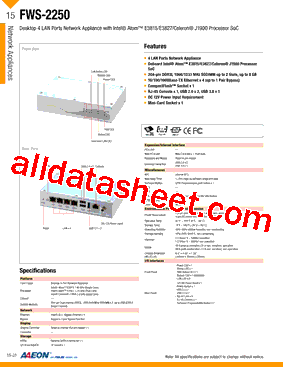 FWS-2250E4-A10-A10-00型号图片