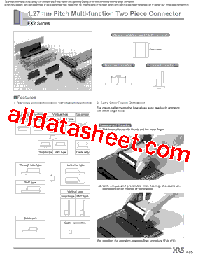 FX2-080S-1.27DS型号图片