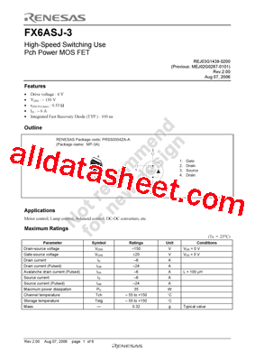 FX6ASJ-3-T13型号图片