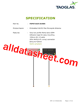 FXP07.B.07.0100A型号图片