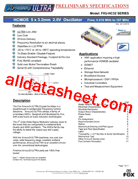 FXU-HC520R型号图片