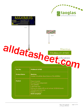 FXUB66.01.0150C型号图片