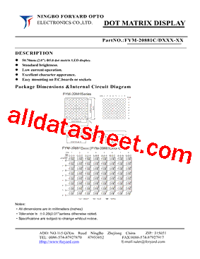 FYM-20881DXXX型号图片