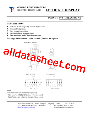 FYS-4312AX-1型号图片