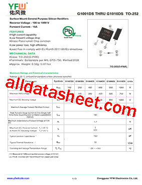 G1001DS型号图片