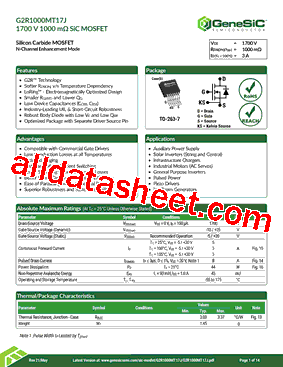 G2R1000MT17J型号图片