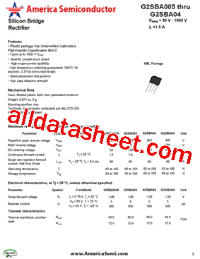 G2SBA01型号图片