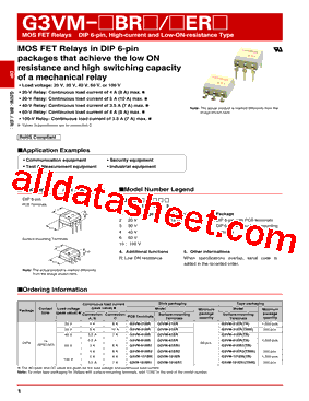 G3VM-101BR1型号图片