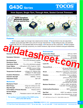 G43CFB105M型号图片