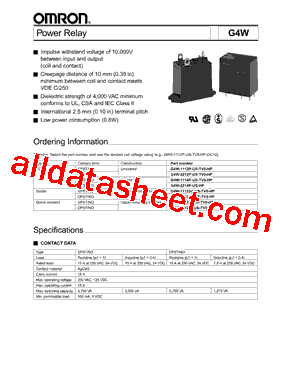 G4W-1114P-US-TV8-HP-DC24型号图片