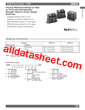 G4W-22123A-US-TV5型号图片