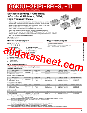 G6KU-2P-RF-T型号图片