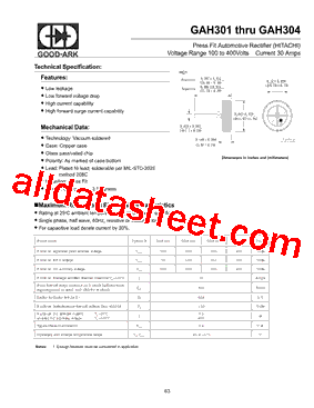 GAH303型号图片