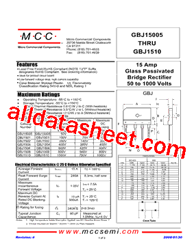 GBJ1504-F型号图片