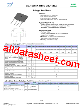 GBJ1504A型号图片