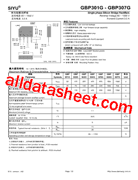 GBP305G型号图片