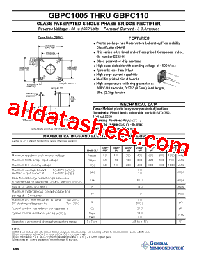 GBPC101-E4/51型号图片