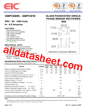 GBPC602-E4/51型号图片