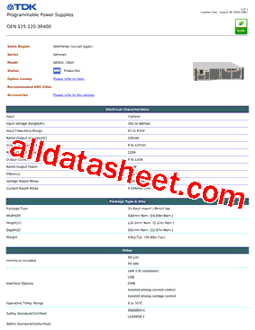 GEN125-120-3P400型号图片