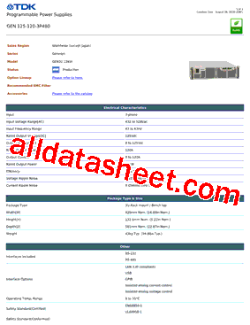 GEN125-120-3P480型号图片