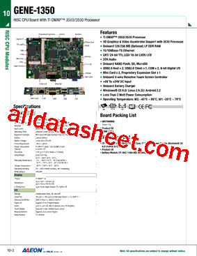 GENE-1350型号图片