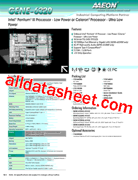 GENE-6320AE-A10-02型号图片