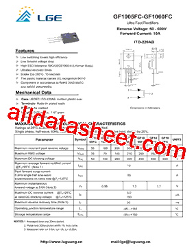 GF1020FC型号图片