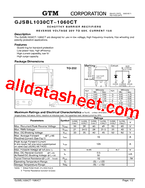 GJSBL1030-1060CT型号图片