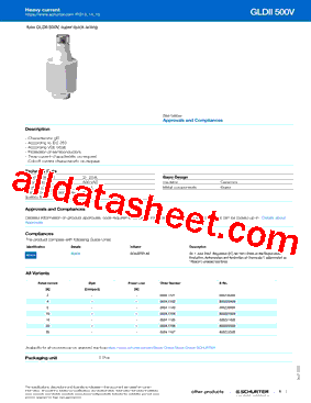 GLDII500V型号图片