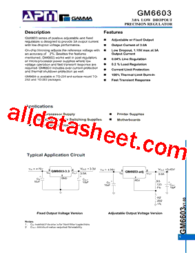 GM6603-3.3TA3T型号图片