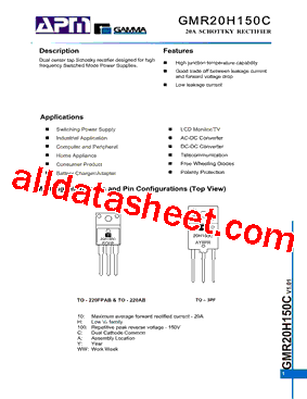 GMR20H150C型号图片