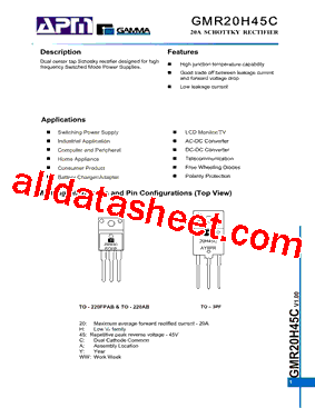 GMR20H45C型号图片