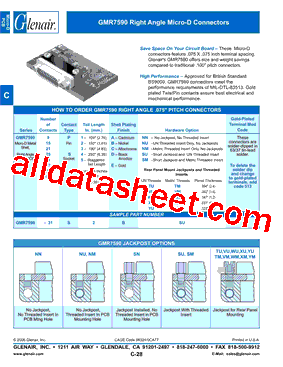 GMR7590-25S1ANU型号图片