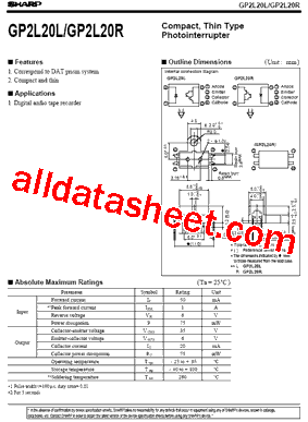 GP2L20R型号图片