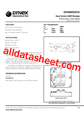 GP400DDS18型号图片