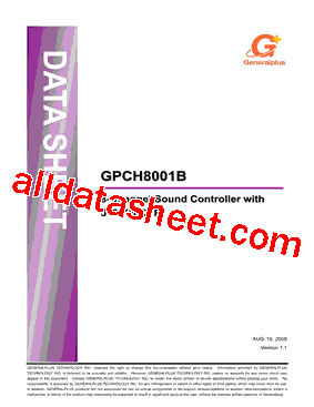 GPCH8001B型号图片