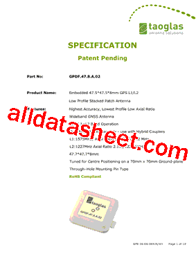 GPDF478A02型号图片