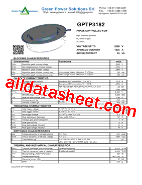 GPTP3182型号图片