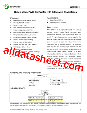GR8874KAL型号图片