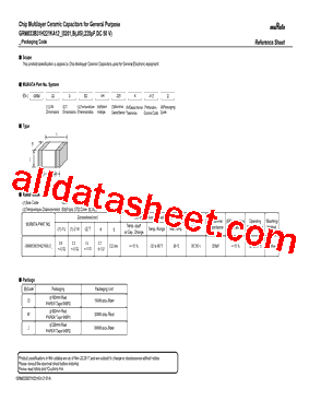 GRM033B31H221KA12型号图片