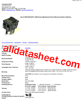 GRS-4022-0014型号图片