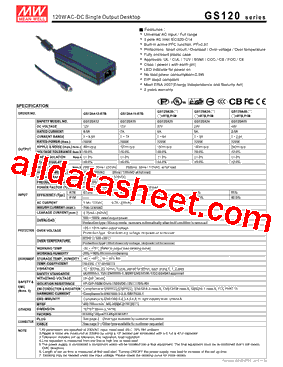 GS120A15-R7B型号图片