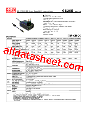 GS25E18-P1J型号图片