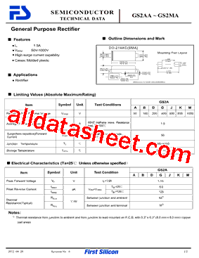 GS2AD型号图片