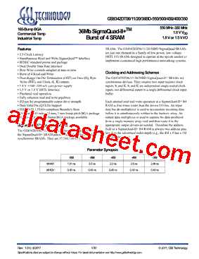 GS8342DT38BGD-400型号图片