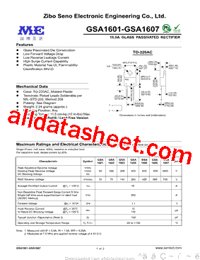GSA1607型号图片