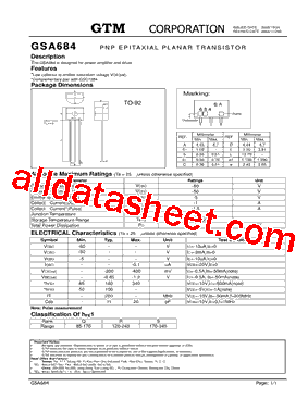 GSA684型号图片