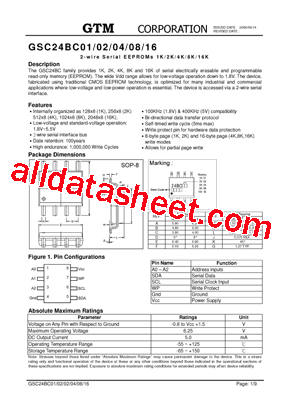 GSC24BC08型号图片