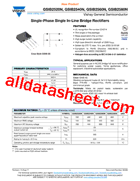 GSIB2540N型号图片