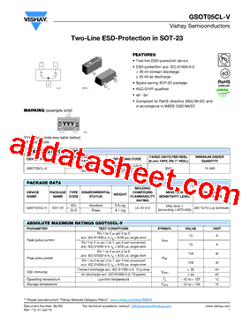 GSOT05CL-V-G-08型号图片